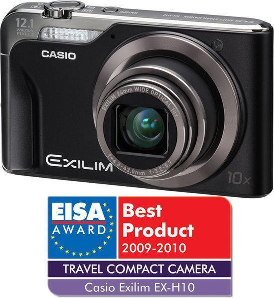 Casio Exilim EX-H10 - Zwart | bol