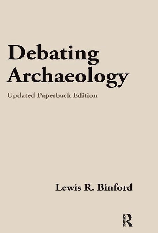 Debating Archaeology - cover