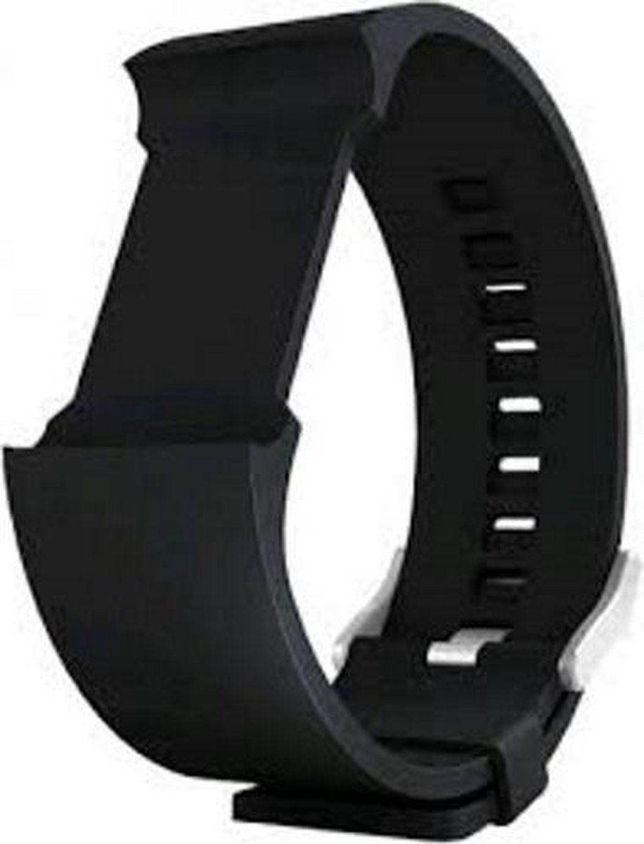 Sony Horlogeband Smartwatch 1 - Siliconen - Zwart