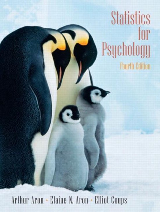 Statistics For Psychology - cover