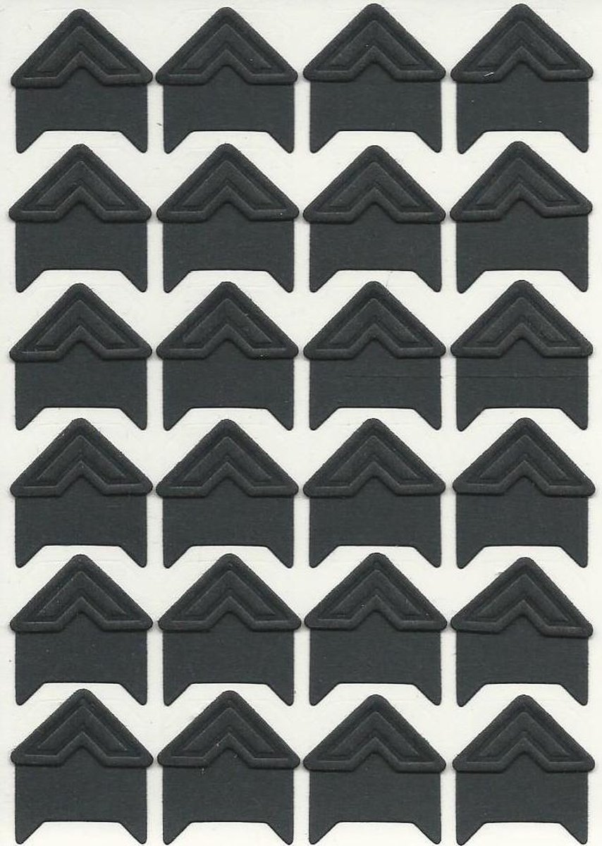 Fotohoekjes Zwart 144 stuks Fotoplakkers