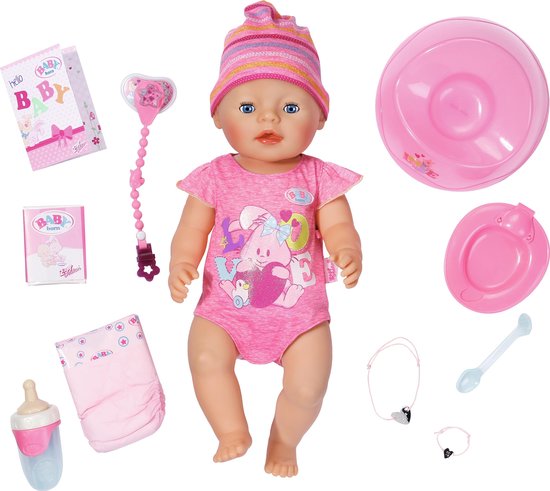 BABY born Interactieve Pop - Roze - Babypop