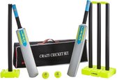 Uber Cricket set, Robuust in mooie tas, maat Junior