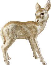 Spaarpot beeld Bambi hert in goudskleur - merk &Klevering
