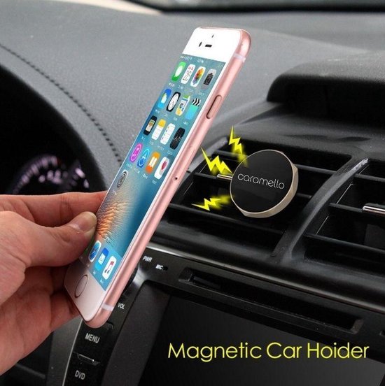 CARAMELLO Smartphone Houder Auto | Magnetische Telefoonhouder voor in Rooster... bol.com