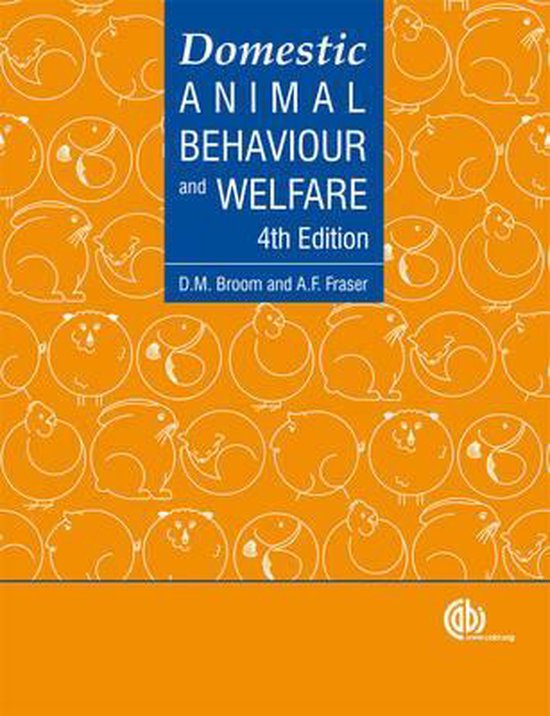 Domestic Animal Behaviour and Welf - cover