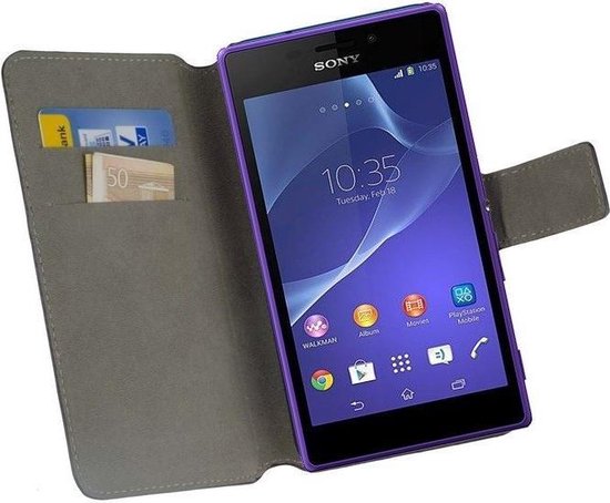 Grof Niet meer geldig Ontbering Sony Xperia M4 Aqua Wallet Bookcase hoesje Wit | bol.com