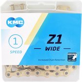 KMC ketting single speed Z1 1/8 112 links gold