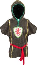 Ridder Zack ridder tuniek, zwart/goud/groen/ rood (5-7 jaar) 110/122