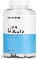 BCAA Tablets (240 Tablets) - Myvitamins