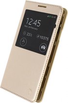 Mobilize S-View Leather Cover Samsung Galaxy Alpha Gold