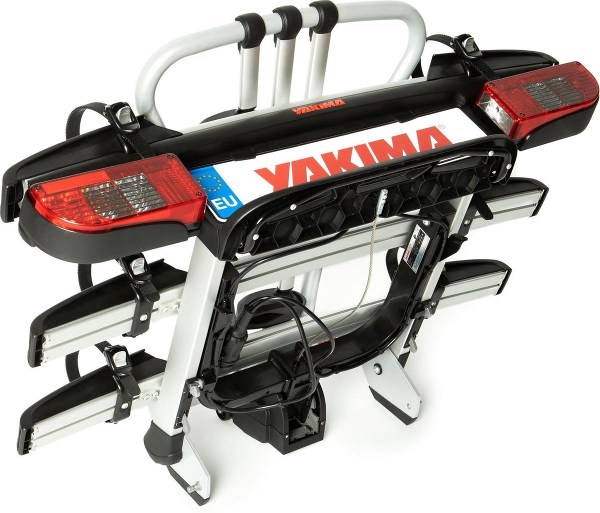 Yakima Fietsendrager Justclick 3 Voor 3 Fietsen Zilver/zwart – foto 2