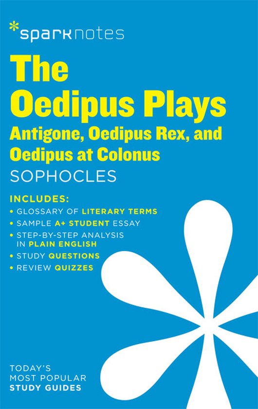 SparkNotes Literature Guide Series - The Oedipus Plays: Anti ... - cover
