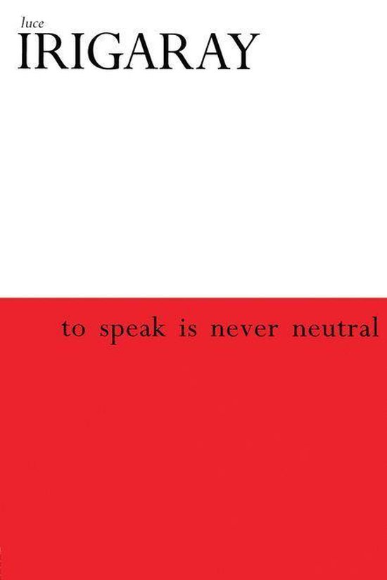 To Speak is Never Neutral - cover