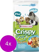 Versele-Laga Crispy Snack Popcorn - Rattenvoer - 4 x 650 g