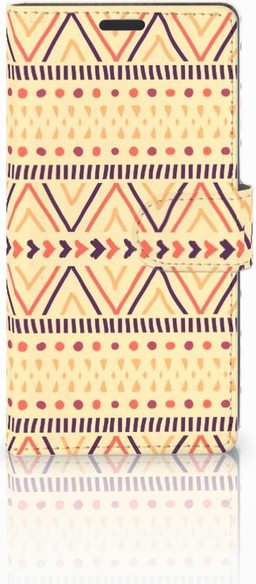 Sony Xperia Z3 Telefoon Hoesje Aztec Yellow