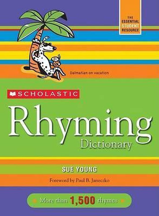 Rhyming Dictionary, Sue Young 9780439796422 Boeken bol