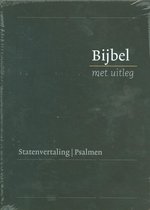 Bijbel met uitleg - zwart - hardcover - goudsnee - groot