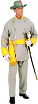 Generaal Kostuum | Generaal Confederatie North And South Kostuum Man | Small | Carnaval kostuum | Verkleedkleding