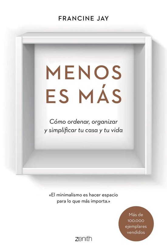 Bol Com Menos Es Mas Ebook Francine Jay 9788408153726 Boeken