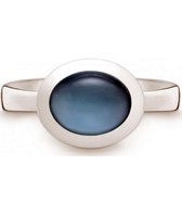 QUINN - Ring - Dames - Zilver 925 - Edelsteen - Blauwe topaas - Breedte 56 - 215156582