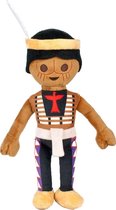 Playmobil Knuffel Indiaans Stamhoofd 30 Cm Bruin
