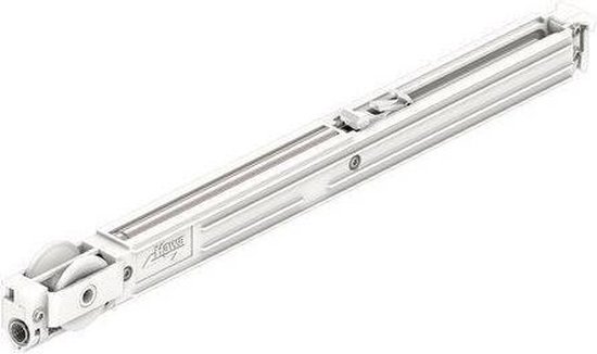 Rail de porte coulissante en aluminium avec mécanisme de fermeture
