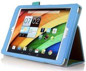 Acer Iconia Tab A1-830 Leather Stand Case Licht Blauw Light Blue