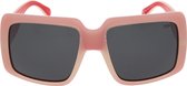 Sunheroes Premium Zonnebril EVE - Roze / rood montuur - Grijze gepolariseerde glazen