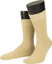 Basset - Sokken Heren - Naadloos - Beige - Maat 39-43 - 6 Pack