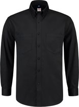 Tricorp Overhemd lange mouw - Casual - 701002 - Zwart - maat XS