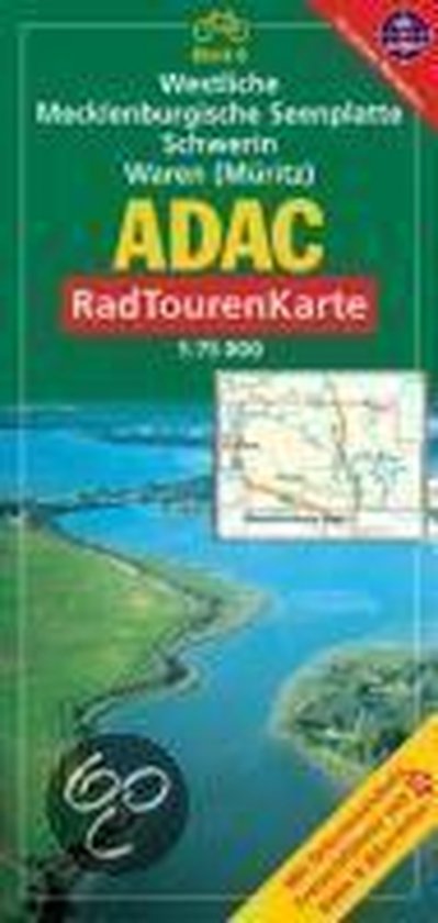 Cover van het boek 'ADAC RTK 06 Westl. Mecklenb Seenplatte Schwerin Waren'