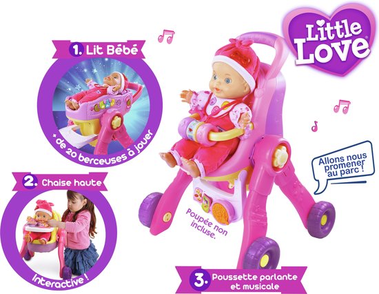 Little Love Ma Poussette 3 En 1 Interactive 1 5 6 Y bol