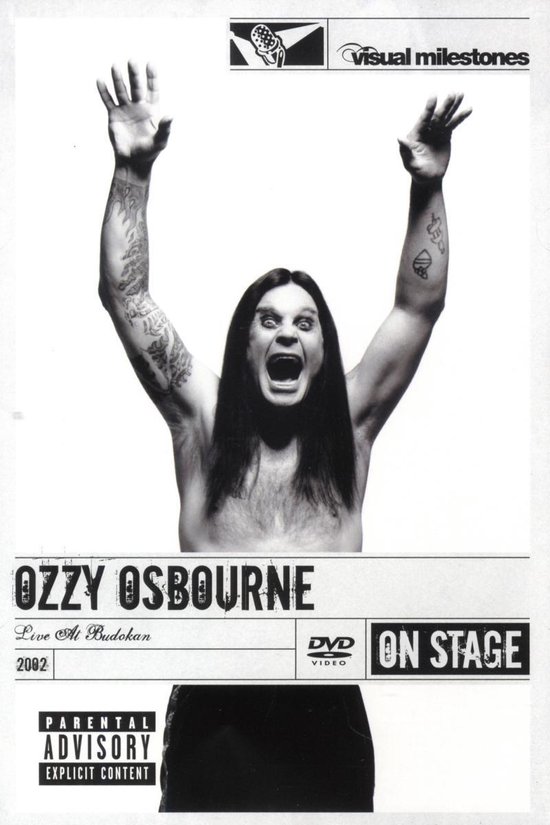 Cover van de film 'Ozzy Osbourne - Live At The Budokan'