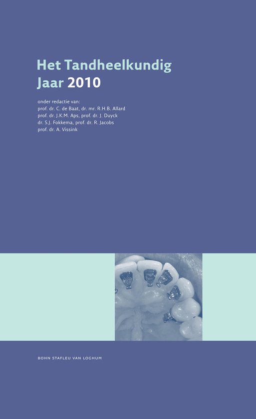 Het Tandheelkundig Jaar 2010 - cover