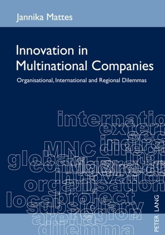 Innovation in Multinational Companies - cover