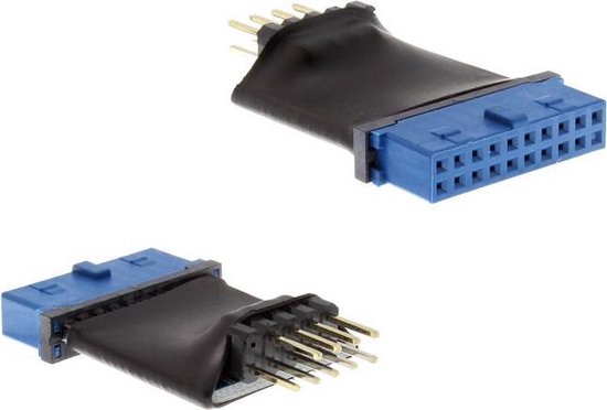 InLine Câble Adaptateur USB 2.0 Carte mère vers 3.0 Interne 0,15 m 