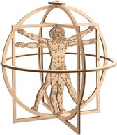 Revell Leonardo da Vinci Vitruvian Man houten model