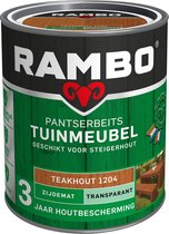 Rambo Tuinmeubel pantserbeits zijdemat transparant teakhout 1204 750 ml