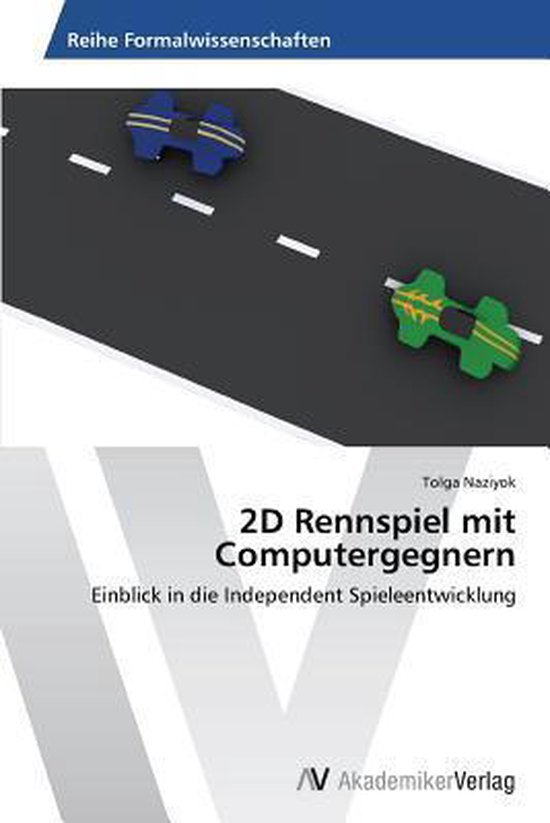 2D Rennspiel mit Computergegnern - cover