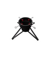 MaxxHome Kerstboom standaard - parasolvoet - pvc metaal 57 cm