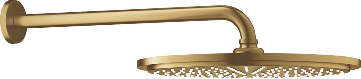 GROHE Rainshower Hoofddoucheset 310 - Douchekop - Cool sunrise geborsteld (mat goud)