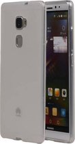 TPU Backcover Case Hoesje voor Huawei Ascend Mate 7 Wit