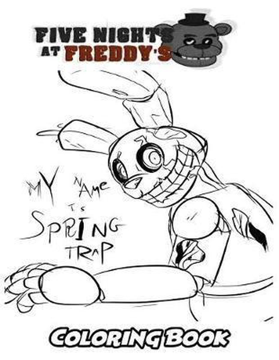 Bol Five Nights At Freddy s Coloring Book Alexa Ivazewa 