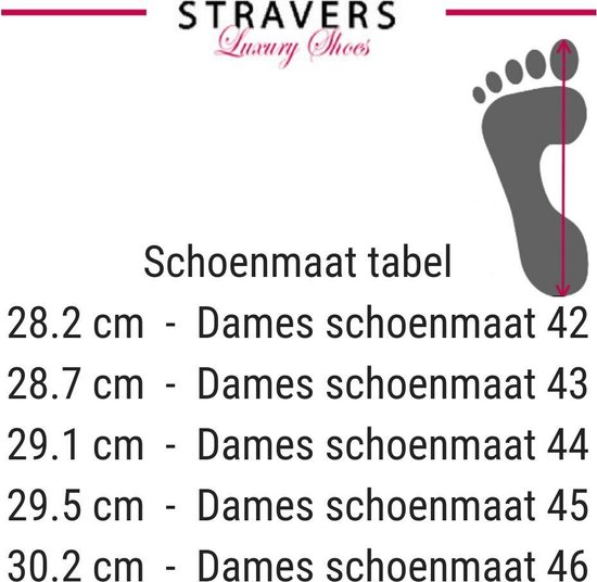 Stravers - Maat 43 Zwarte T-band Pumps Damesschoenen Grote Maten | bol.com
