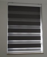 MK Woning - 133 BlackOut GreenGray - Duo Rolgordijn 140x200