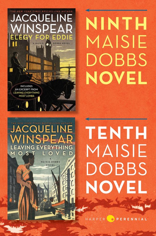 Maisie Dobbs Bundle #4: Elegy for Eddie and Leaving Everythi ... - cover