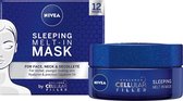 NIVEA Hyaluron CELLular Filler Anti-Age Sleeping Melt-in Masker - 50 ml