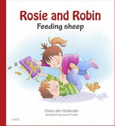 Rosie & Robin Feeding Sheep