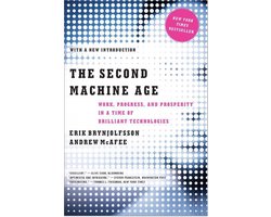 Omslag van The Second Machine Age - Work, Progress, and Prosperity in a Time of Brilliant Technologies